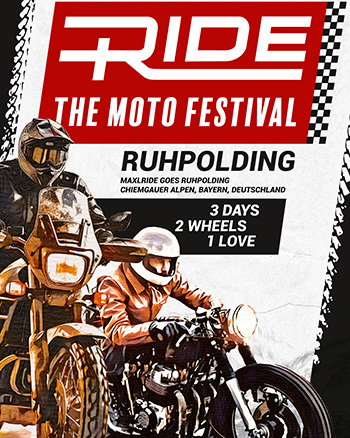 RIDE Moto Festival Comes to Ruhpolding, Germany: Three Days of Riding, Demos and Camping