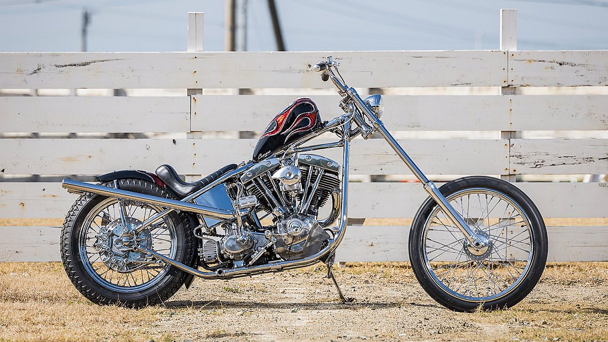 The Sheer Presence of Shintaro Kido's 1978 Harley FXS Chopper 'Carrura'