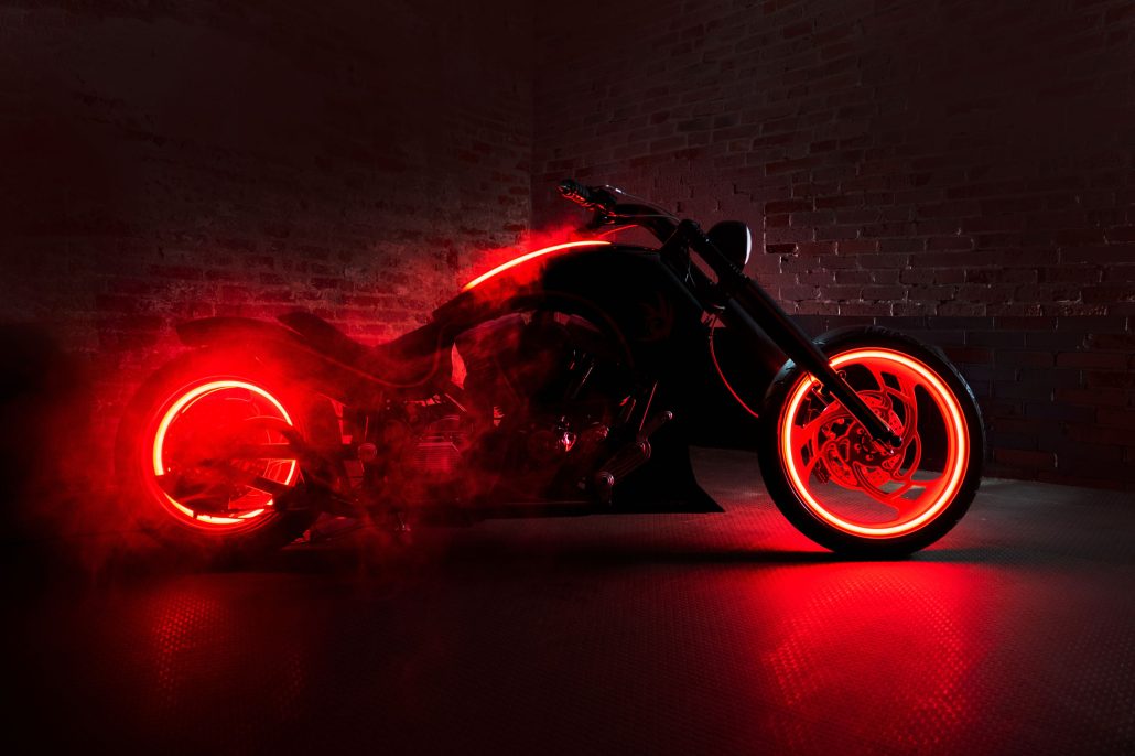 セガのソニック仕様バイク「ダークライダー」、ギュントリが息子の基金へ出品