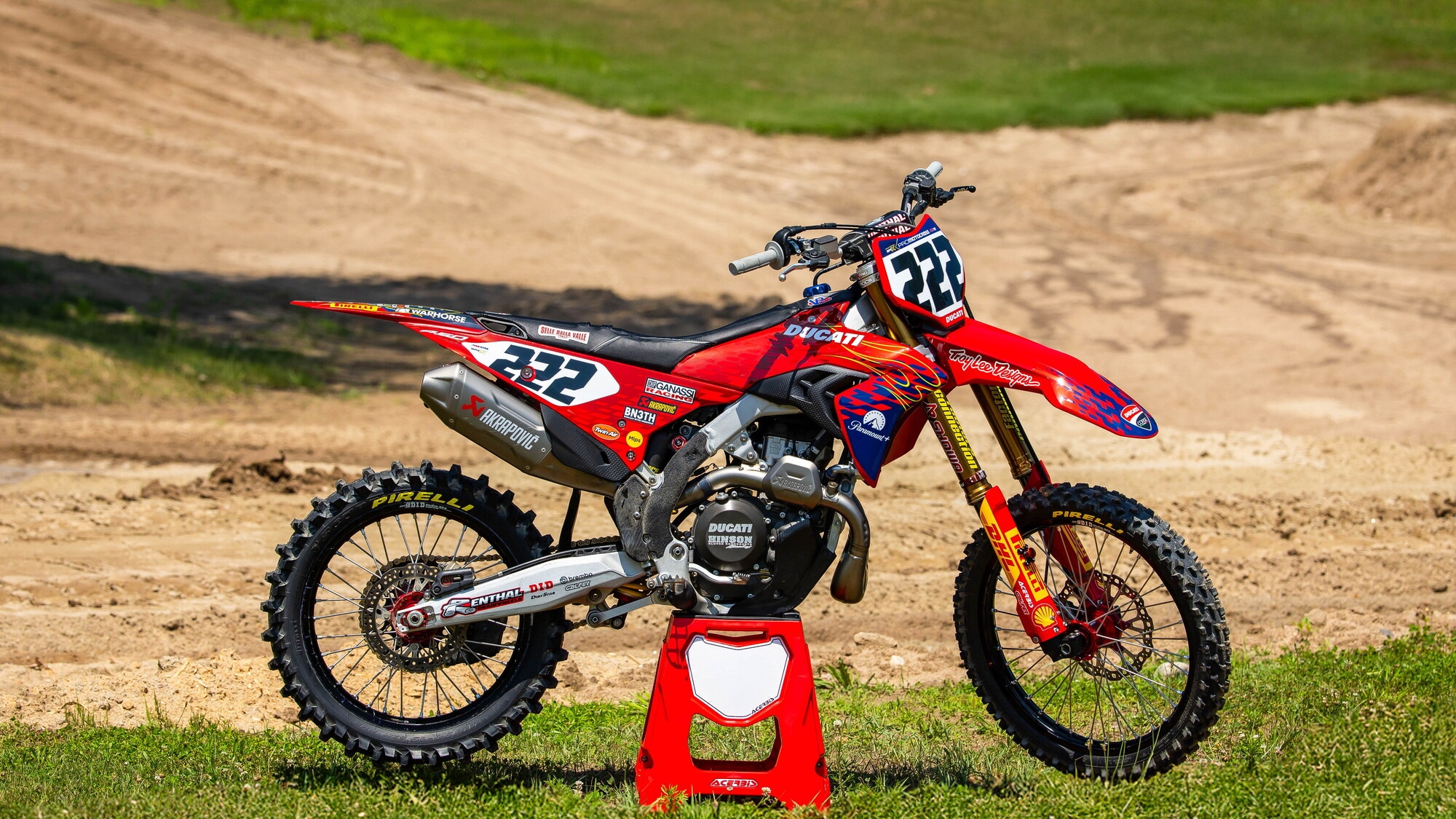 Cairoli's Ducati Desmo450 MX Gets a Special Troy Lee Livery for Three US Races