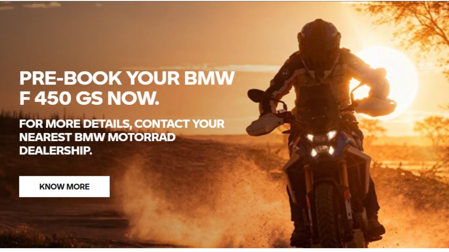 BMW F 450 GS Opens Official Bookings in India, Twin-Cylinder ADV Launching April 23