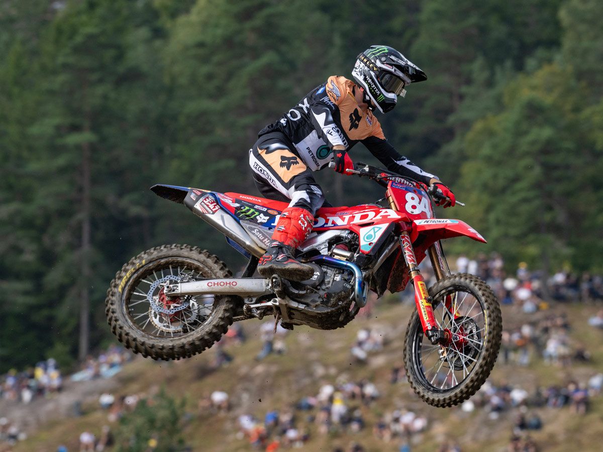 Herlings extends win streak to nine as Honda takes three of the top five at MXGP Sweden