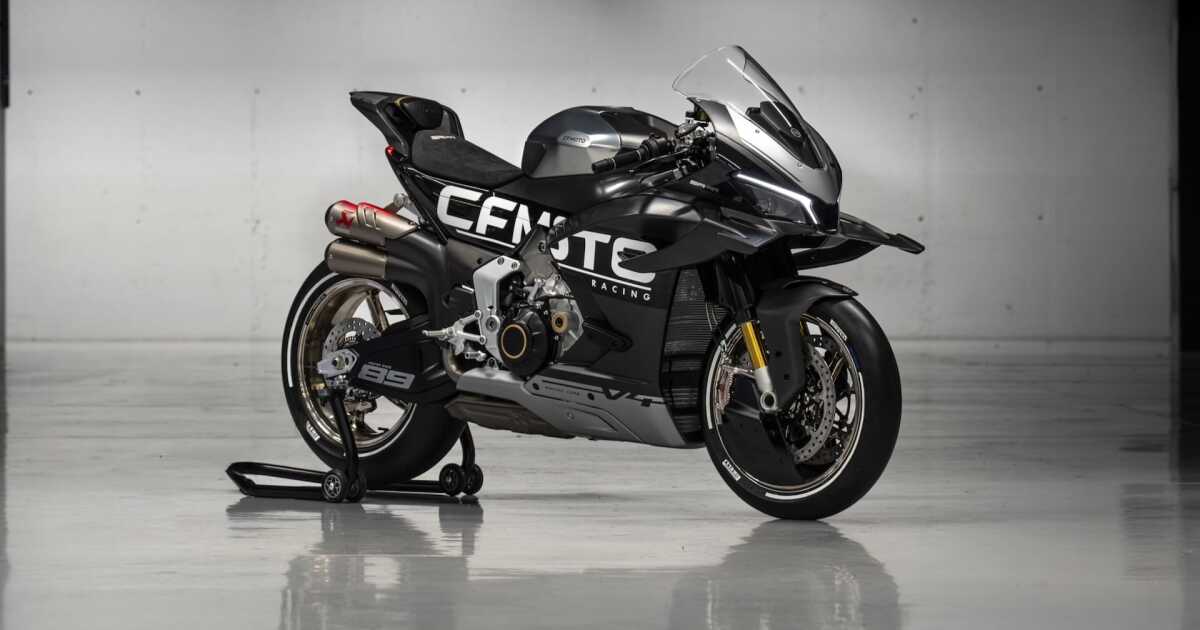 CFMOTO's V4 SR-RR Hits 315.82km/h — China's Fastest ICE Bike, With WSBK in Its Sights