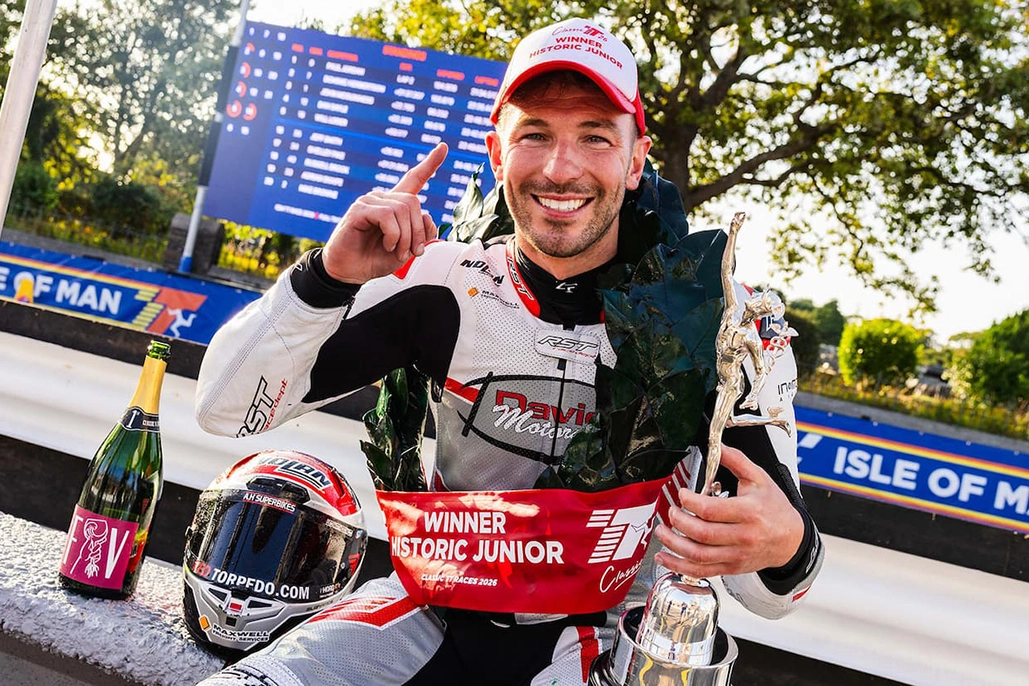 Paul Jordan Takes Second Straight Historic Junior Classic TT Win