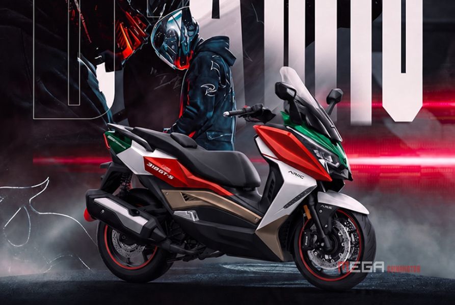 China's ARIIC Unveils 369cc Touring Scooter, the 318GT-S