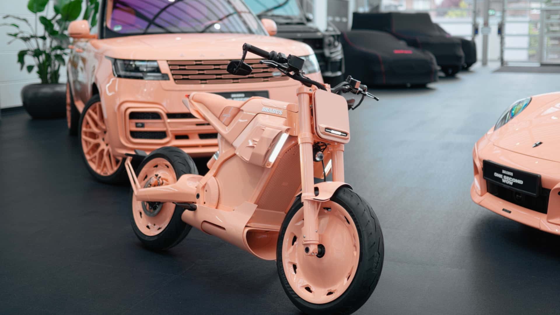 DAB x Brabus Electric Motorcycle 'Urban E' Debuts, 37HP and 350lb-ft, 93 Miles of City Range