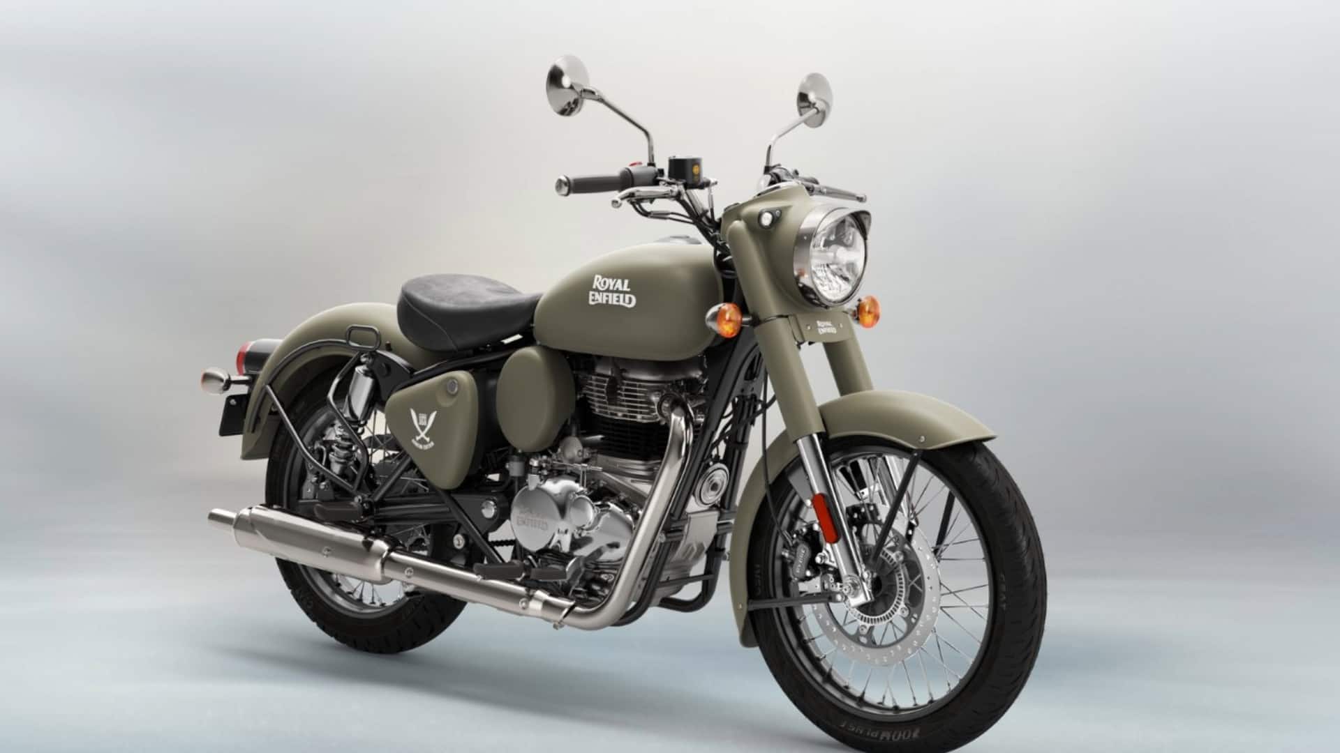 ロイヤルエンフィールド、クラシック350グルカ・エディションを21万ルピーで発表