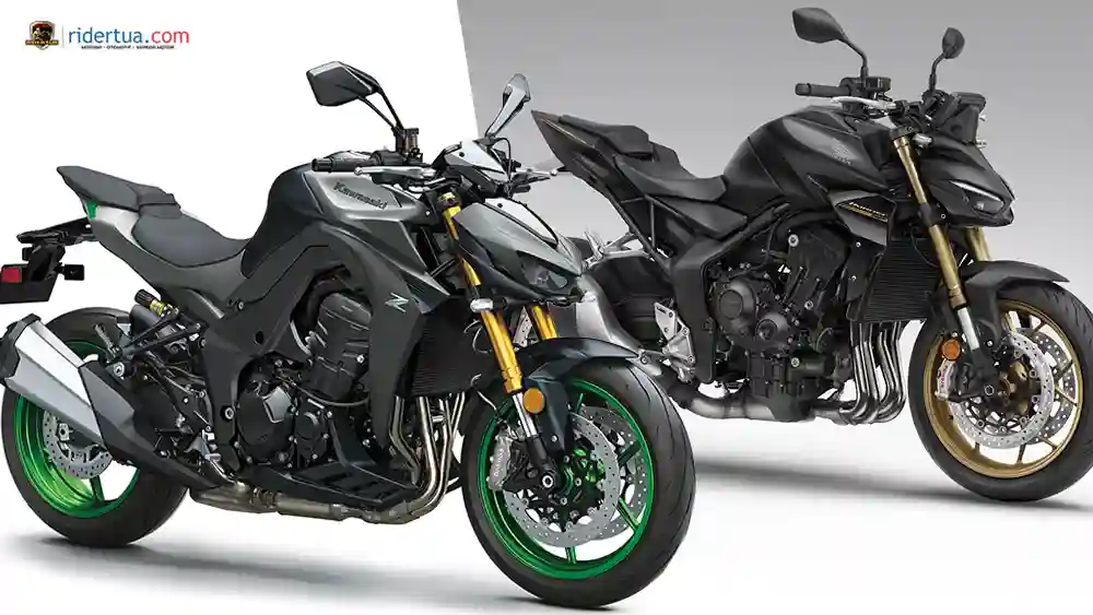 Kawasaki Z1100 SE contra Honda CB1000 Hornet SP, duelo de naked de grande cilindrada