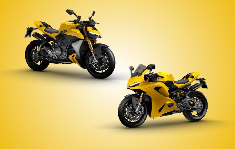 Ducati Adds New 'Ducati Yellow' Color to the Panigale V2 S / Streetfighter V2 S in India
