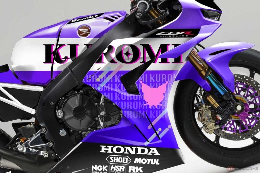 Honda x Sanrio's 'SMILE RIDER PROJECT' Enters the Suzuka 8 Hours! Kuromi and Pompompurin Head to the Circuit