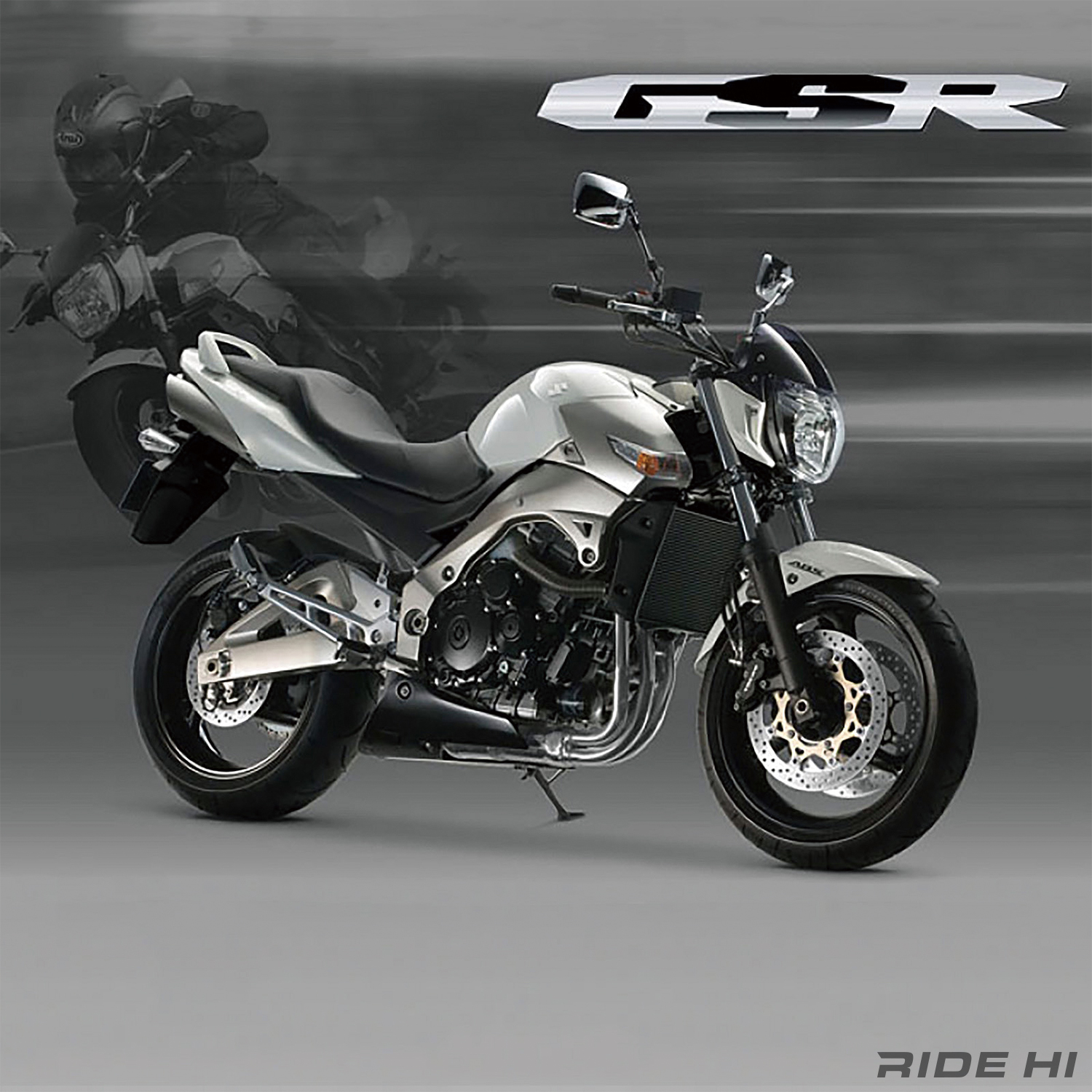 Spotlight on the Suzuki GSR400: A Distinctive Middleweight With an Aluminum Frame and Twin Upswept Exhaust
