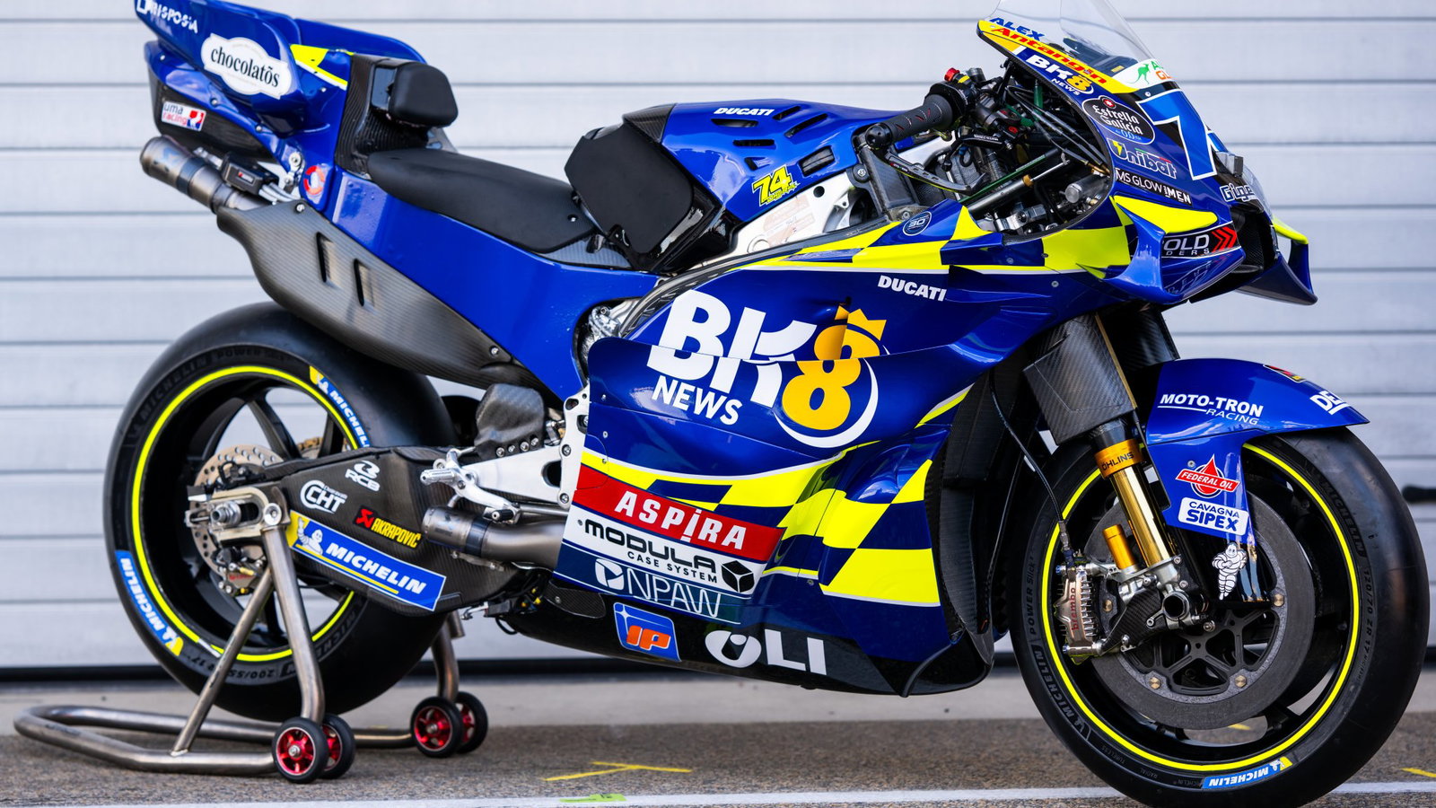 Gresini Revives Sete Gibernau's 2003 Movistar Livery for the German GP