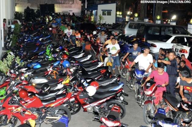 La policía de Kuala Lumpur incauta una moto con placa de un BMW en Malasia