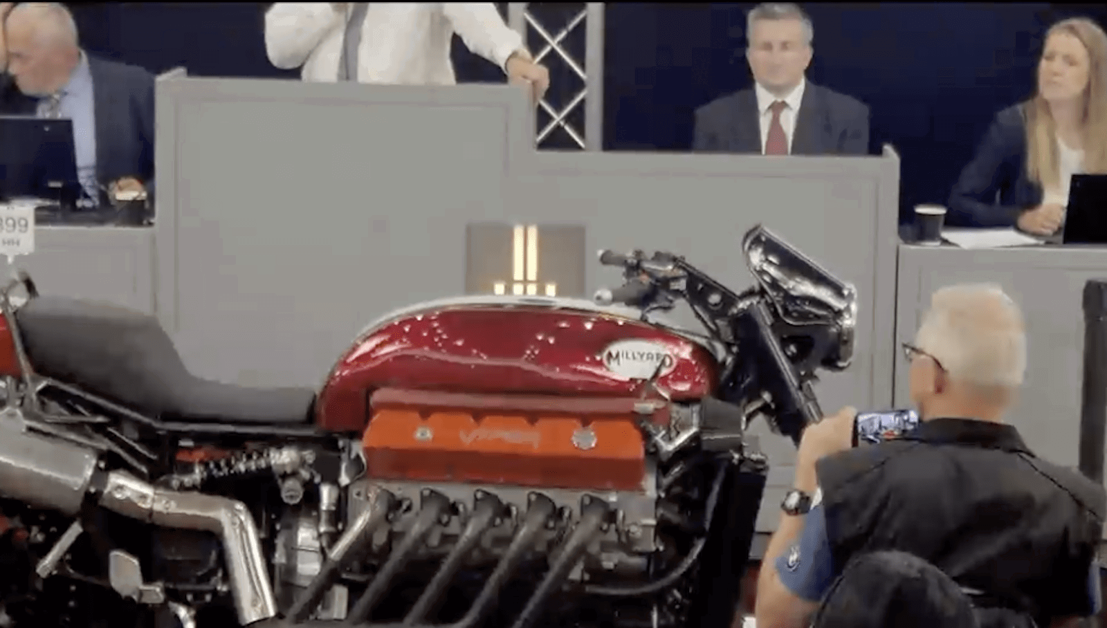 Allen Millyard's Viper V10 Motorcycle Sells for £130,000 at Auction