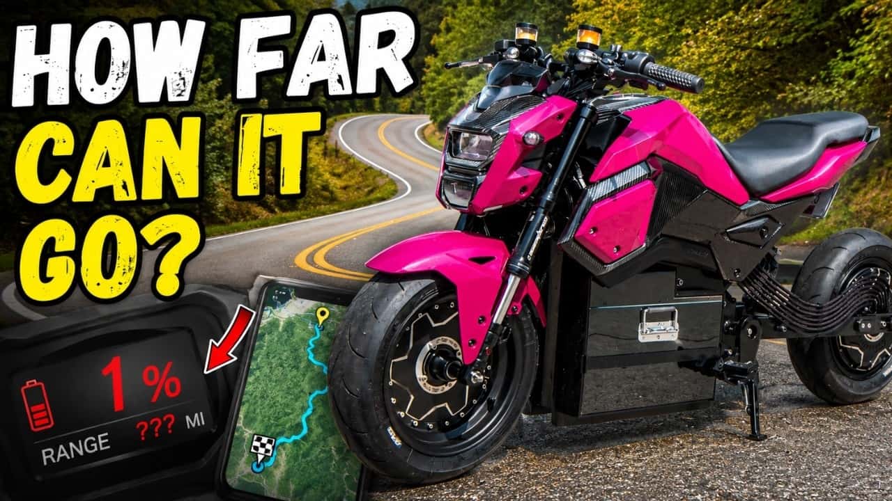 63hp Electric Honda Grom Covers 108 Miles in a Real-World City Range Test