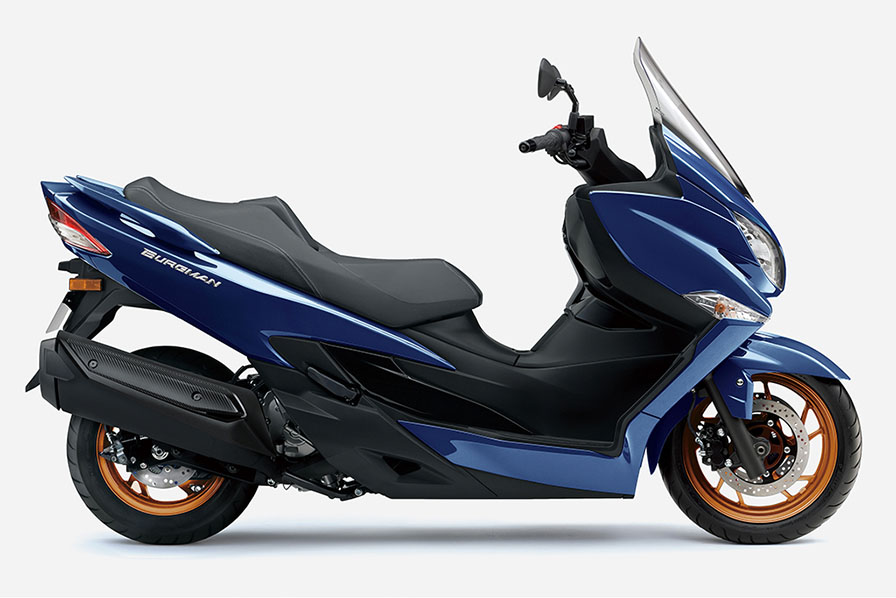 Suzuki Burgman 400 Updated for E10 Gasoline, Launching August 18