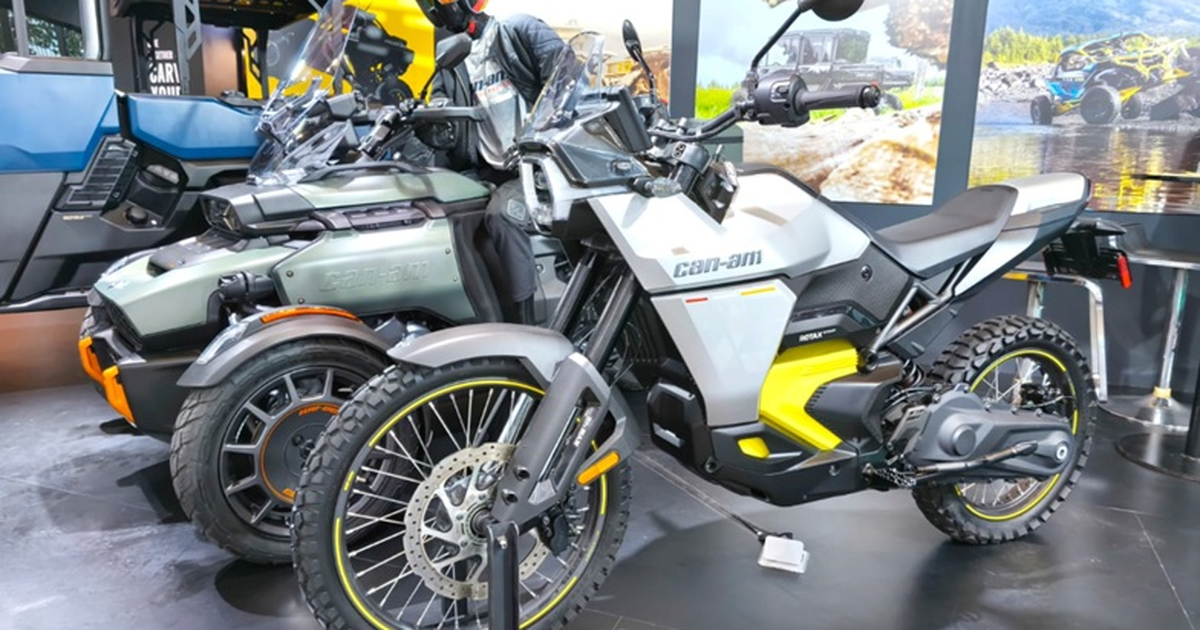カナダ製電動デュアルパーパス「Can-Am Origin」、GIIAS2026で特別価格3億2500万ルピア