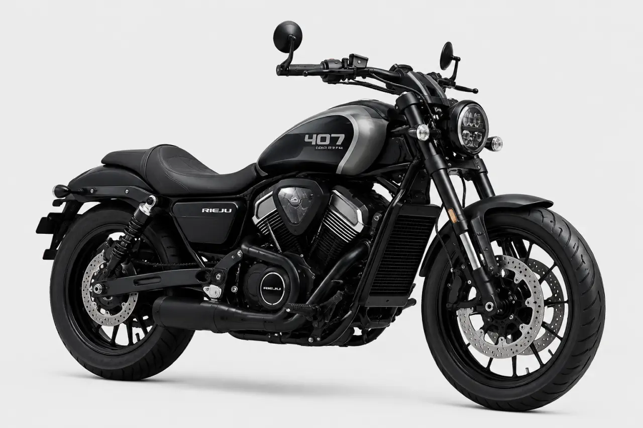 リエフ、新型「コースター407」を発表。V型2気筒とAT自動変速でクラッチ操作不要