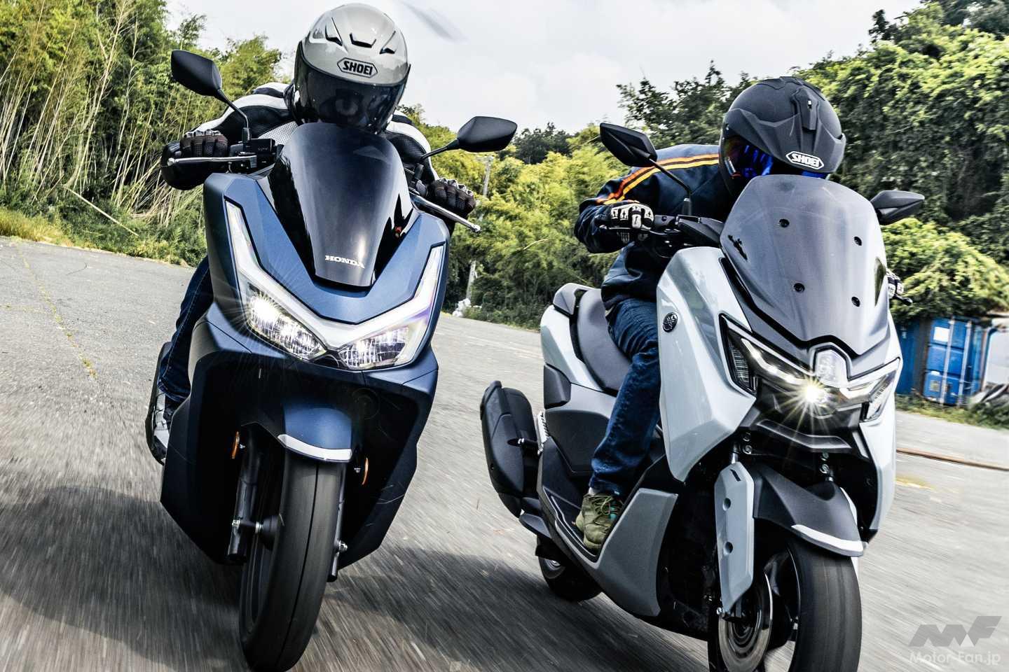 125cc Scooter Showdown: Honda PCX vs. Yamaha NMAX Compared on Equipment and Performance