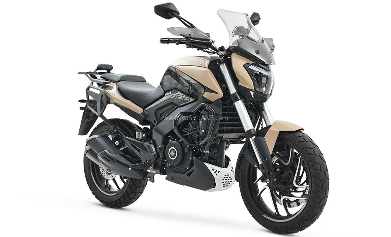 Bajaj Dominar 400 Adventure Edition Arrives in Colombia With Block-Pattern Tyres