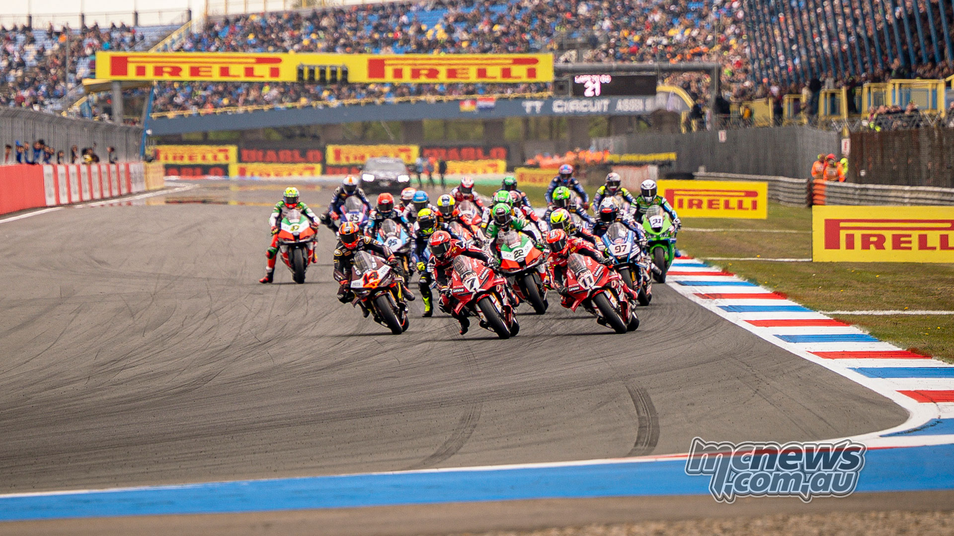 WorldSBK Assen Saturday: Bulega Wins His 7th Straight, With Mahias, Buijs, and Herrera Taking SSP, SPB, and WCR