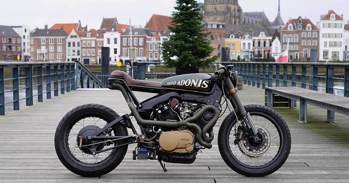 From the Netherlands, Moto Adonis Builds a Café Racer From a Yamaha XV750