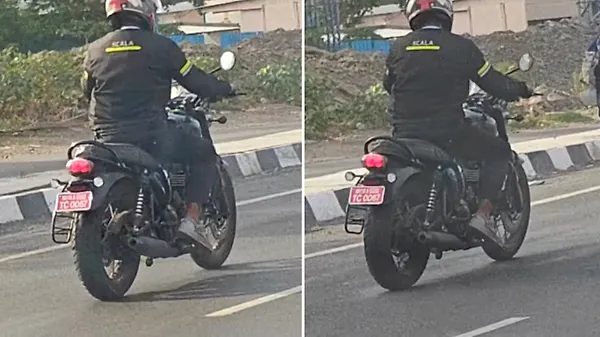 Triumph's Bonneville 400 Prototype Spotted Testing Again, India Launch Expected September 2026