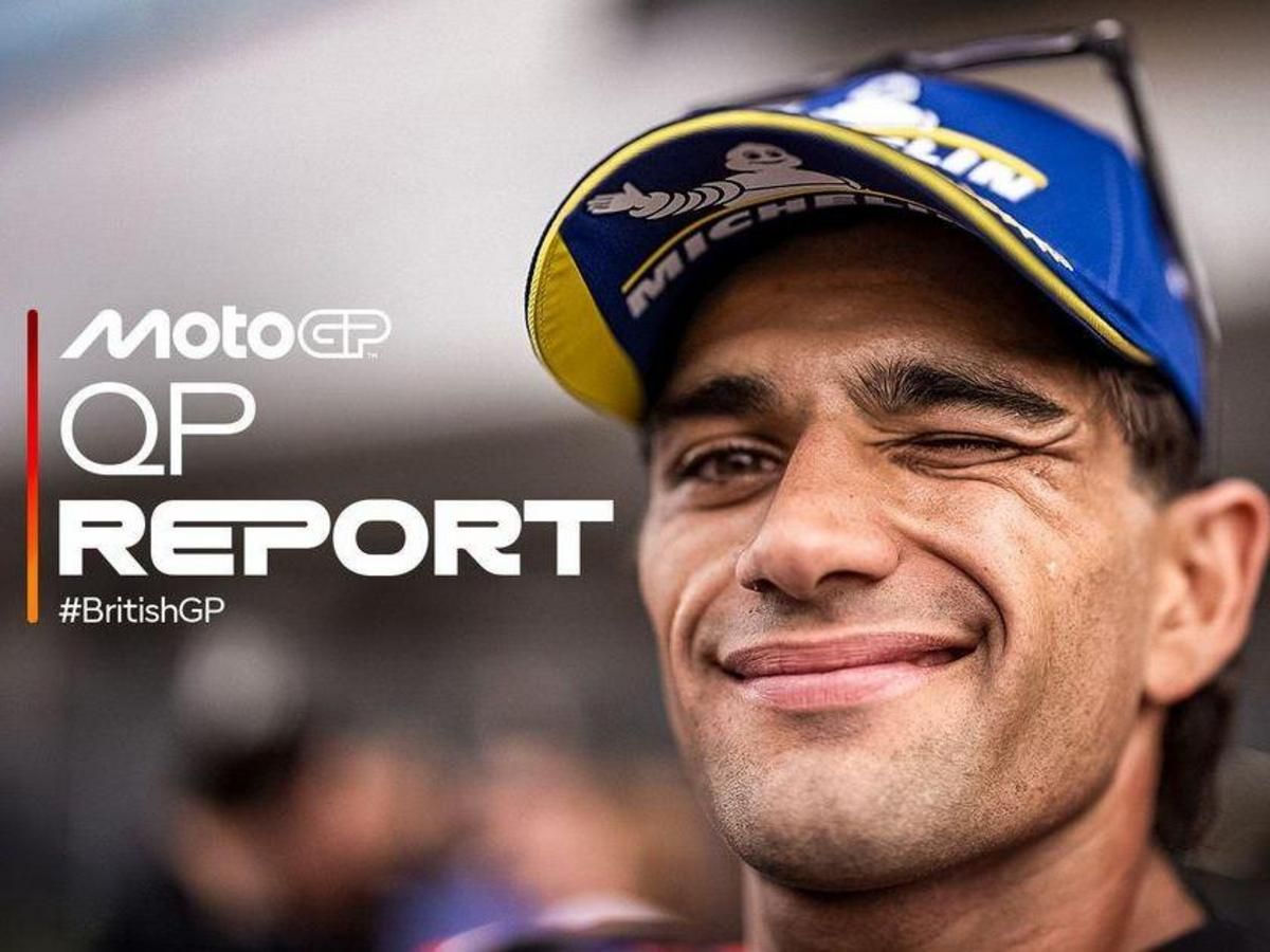 イギリスGP予選、マルティンがコースレコードでポール アプリリア勢がフロントロー独占
