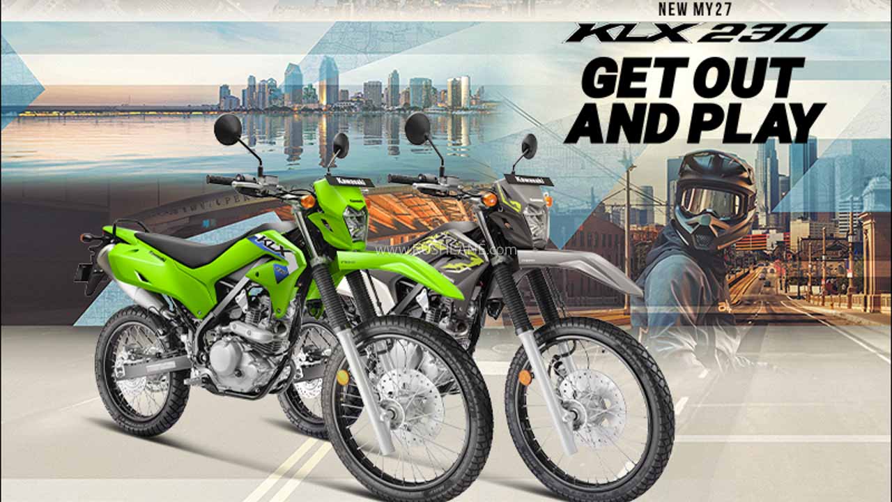 2027 Kawasaki KLX230 Launches in India From ₹1.89 Lakh, New "S" Grade Added