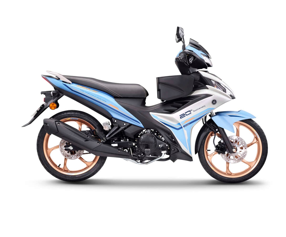 Yamaha 135LC Marks 20th Anniversary in Malaysia With 4 New Colors and a 5,000-Unit Limited Celeste Edition
