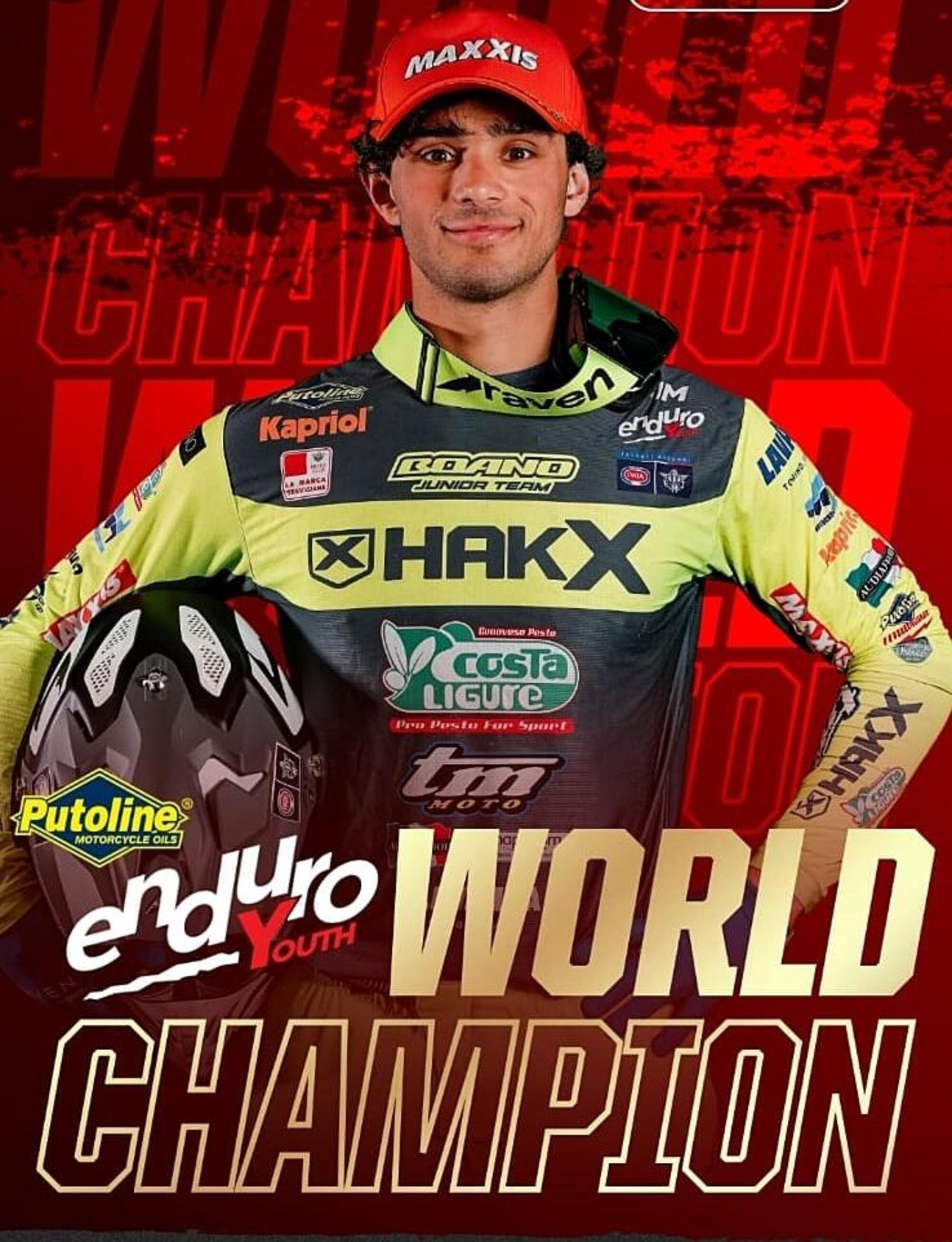 Pietro Scardina Clinches Youth World Title at EnduroGP Round 13 in Wales