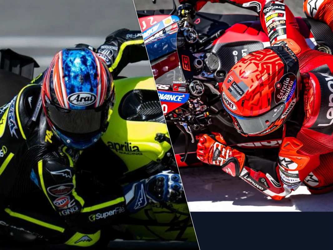 Webike Compares the Top Full-Face Helmets MotoGP Riders Actually Wear
