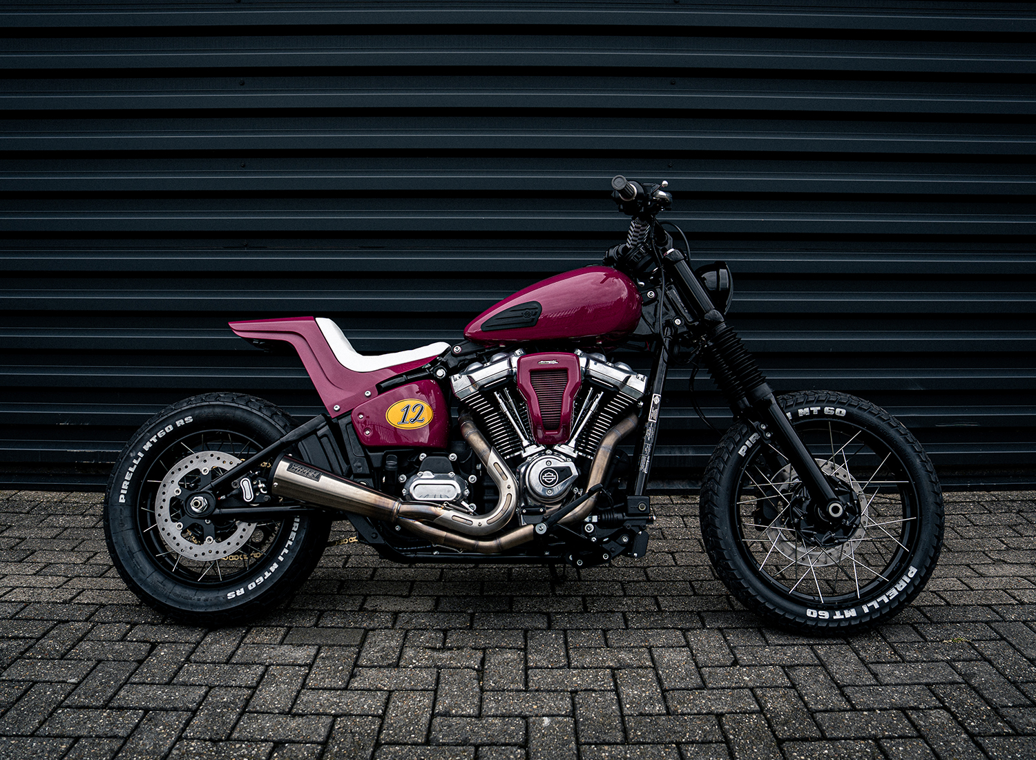 Harley's "Creators Custom Clash": Ironwood Builds a Pink Street Bob