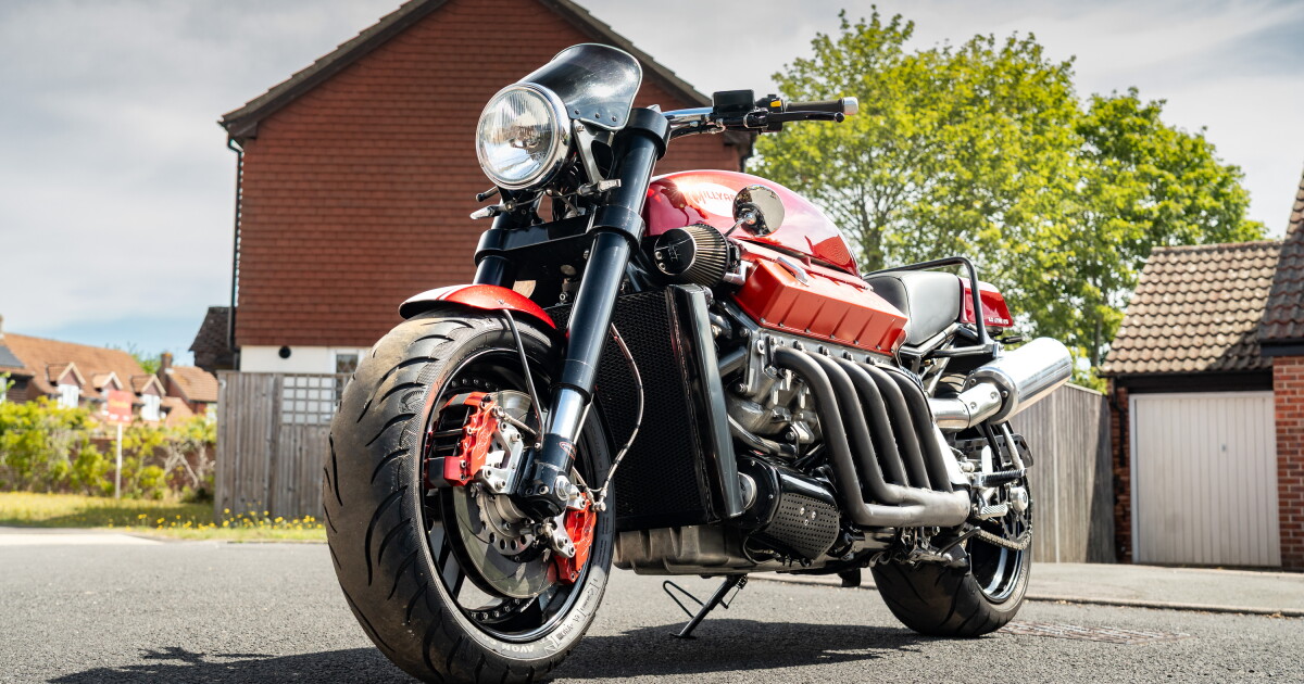 Dodge Viper V10-Powered Custom Motorcycle Sells for $200K