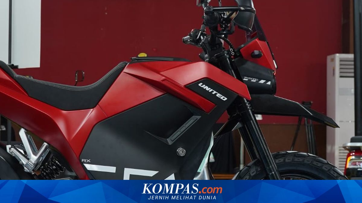 Indonesia's United RX6000 Electric Motorcycle Adds SPKLU Fast Charging