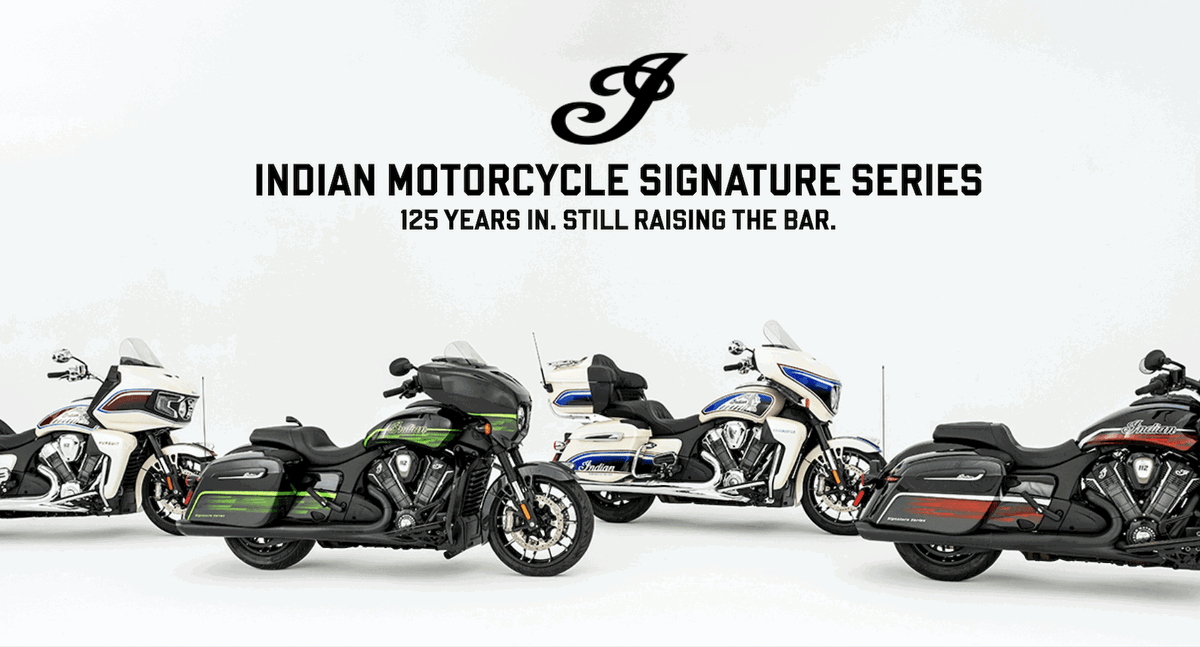 Indian Unveils New 'Signature Series' — Factory Customs Straight from the Line, North America First for Now