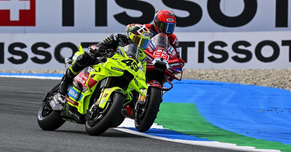 Di Giannantonio Finishes 4th at Assen, Says He 'Expected a Penalty' After Contact With Marquez