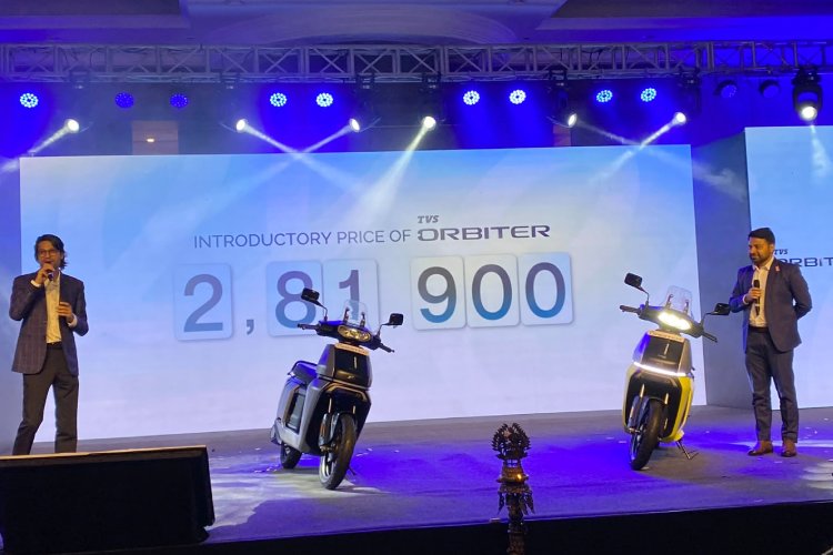 TVS Orbiter Electric Scooter Launched in Nepal at Rs 281,900
