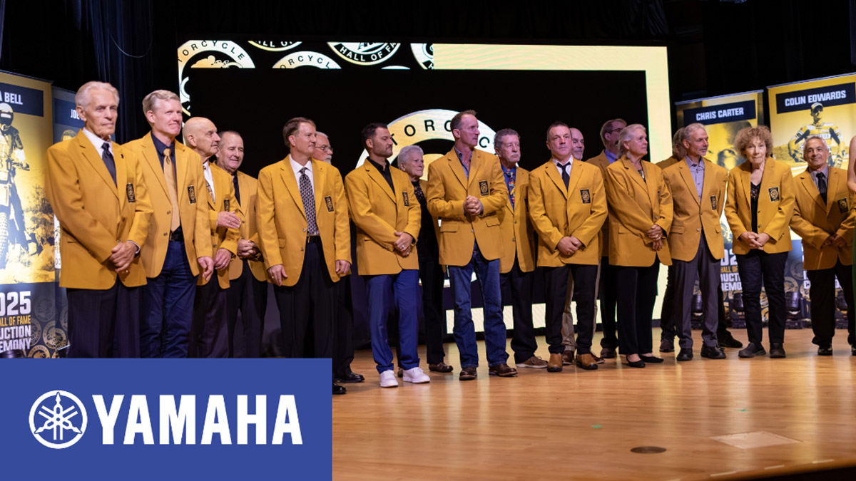Yamaha Named Presenting Sponsor of 2026 AMA Motorcycle Hall of Fame Induction Ceremony