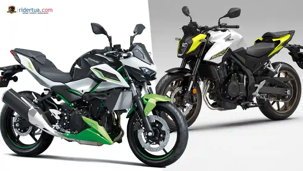 カワサキZ500 SE対ホンダCB500ホーネット、軽量ネイキッド対決