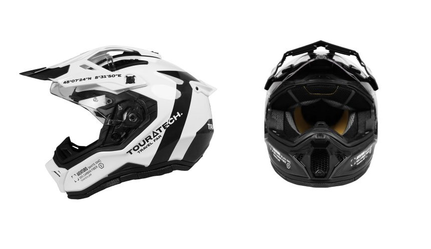 Touratech's New Aventuro Gravel Carbon Helmet Weighs Under 1,500g
