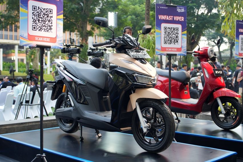 ヴィンファスト「バイパー」、デュアルバッテリーで航続145kmの電動スクーター