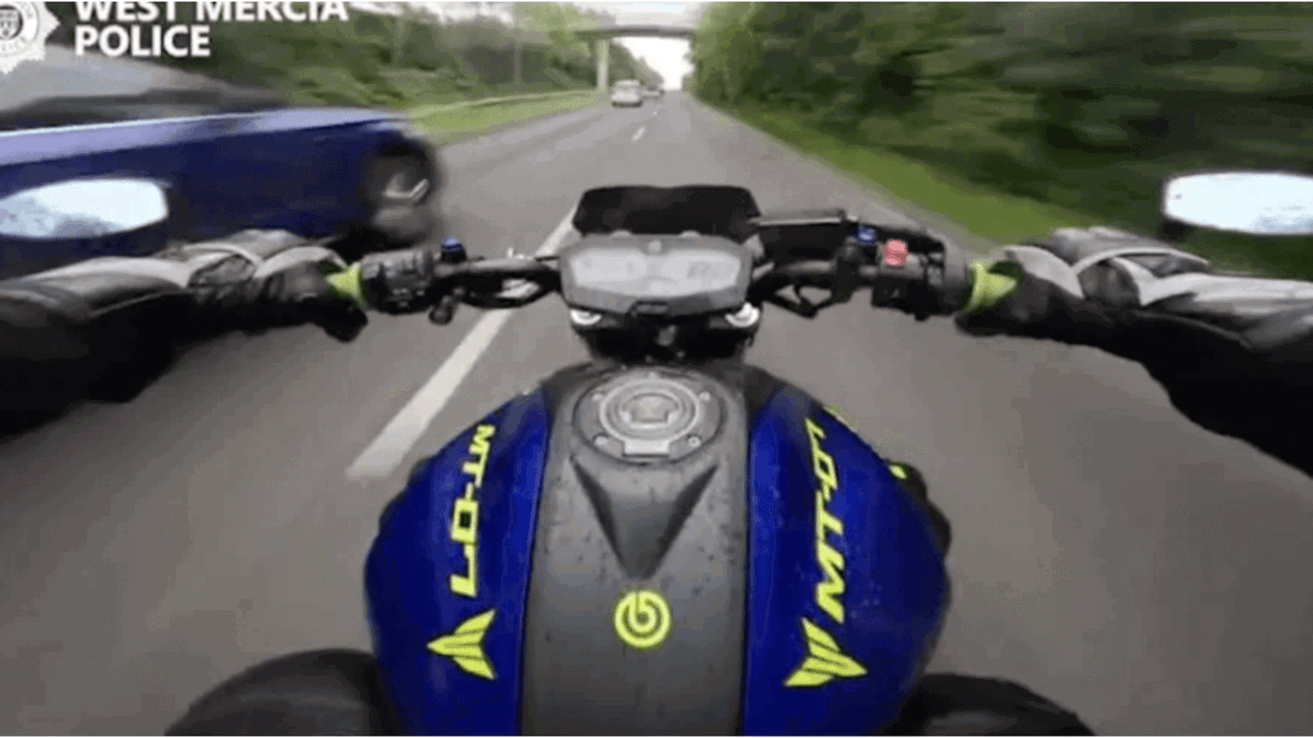 Motorcyclist Caught Doing 161 mph in UK, Worst Speeding Offense in 5 Years