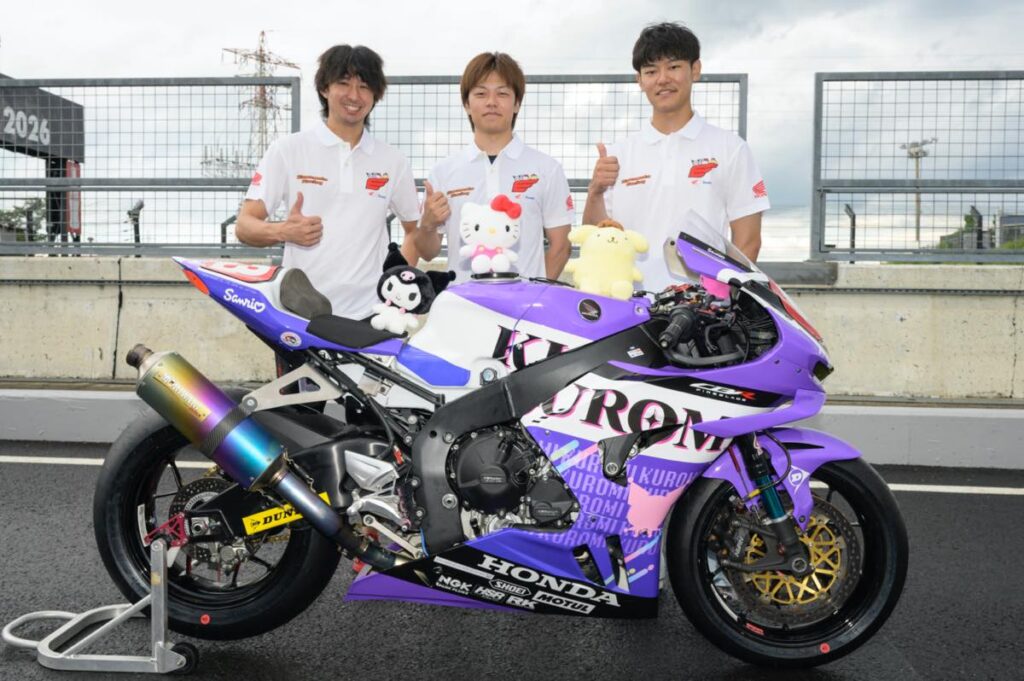 Honda and Sanrio Team Up for Suzuka 8 Hours With Kuromi-Liveried CBR1000RR-R