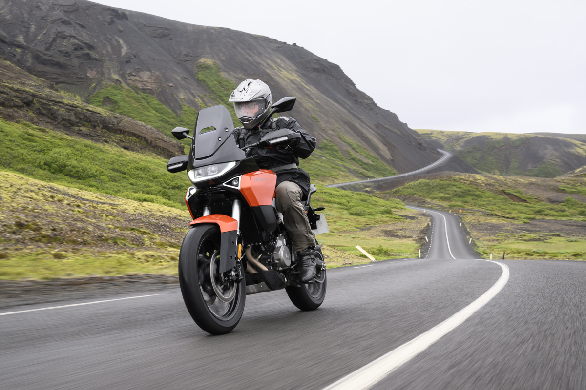 Norton Atlas World Press Launch Held in Iceland — Storied Brand's Mid-Weight ADV