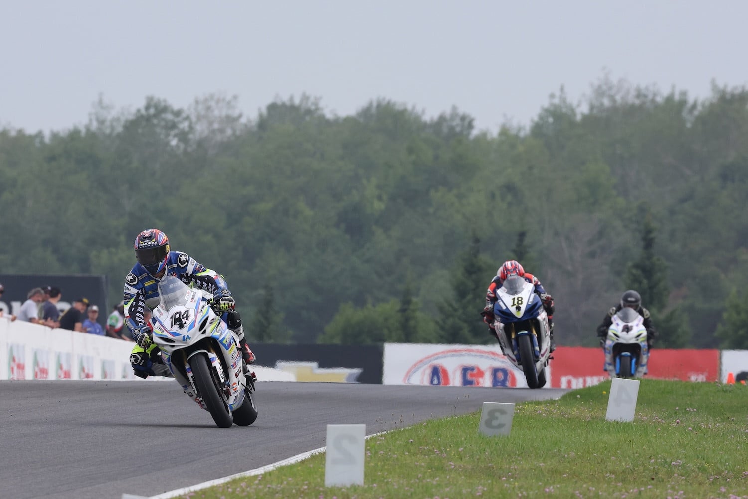CSBK: Casas Wins Supersport; Superbike Race Postponed to Sunday