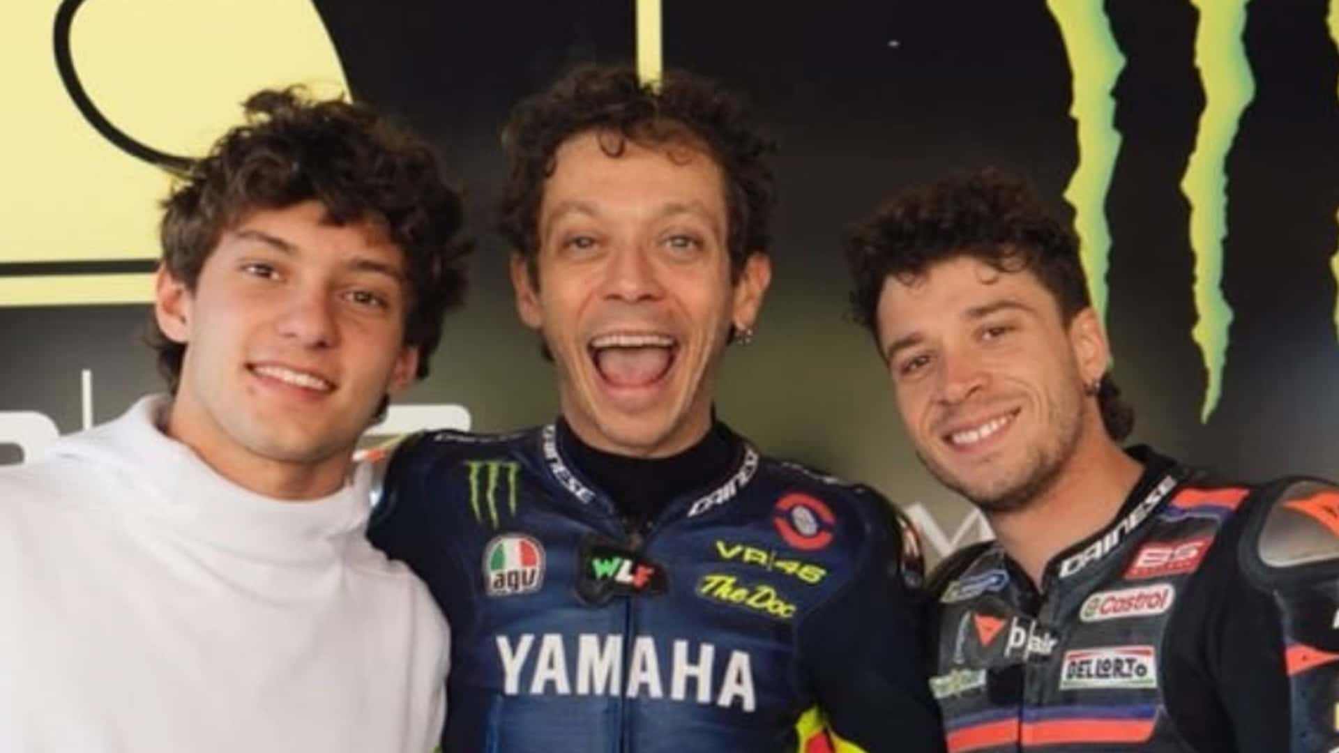 F1's Kimi Antonelli Spotted With Bezzecchi and Others at Valentino Rossi's Ranch — Signs of a Move to Two Wheels?