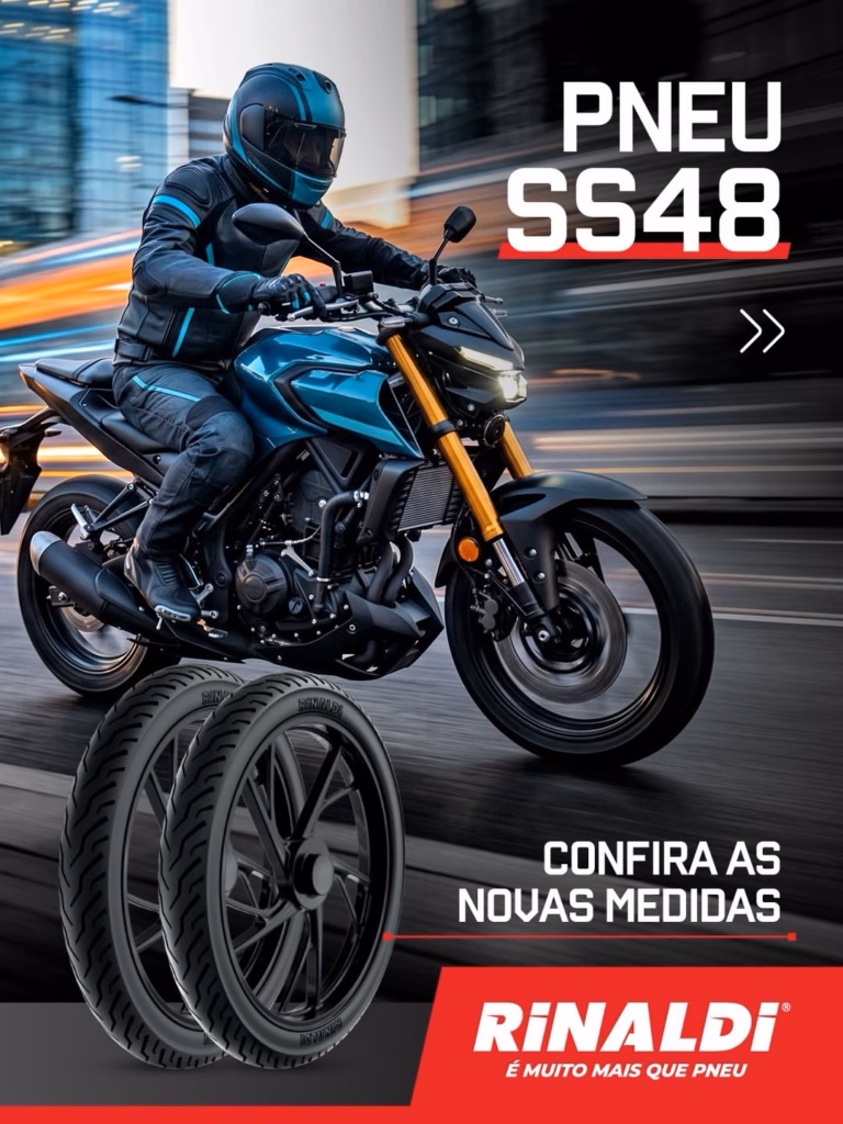 Brazil's Rinaldi Adds New Sizes for Scooters and Mid-Displacement Bikes to SS48 Tire Line
