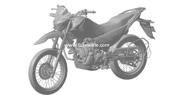 Hero Patents a Dual-Sport Adventure Bike Based on the Hunk 150R