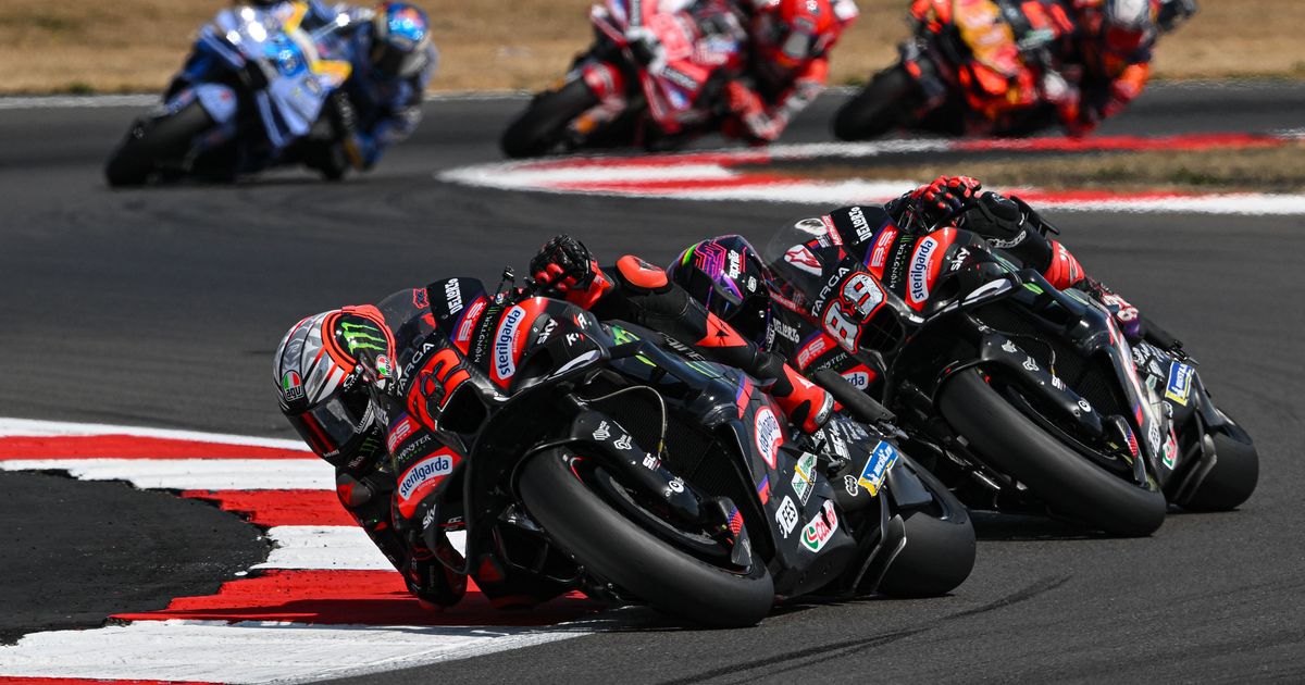 MotoGP shares slow-motion highlights reel from the British GP at Silverstone